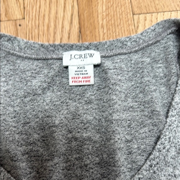 J Crew Lounge Tank Gray Womens - Picture 2 of 3